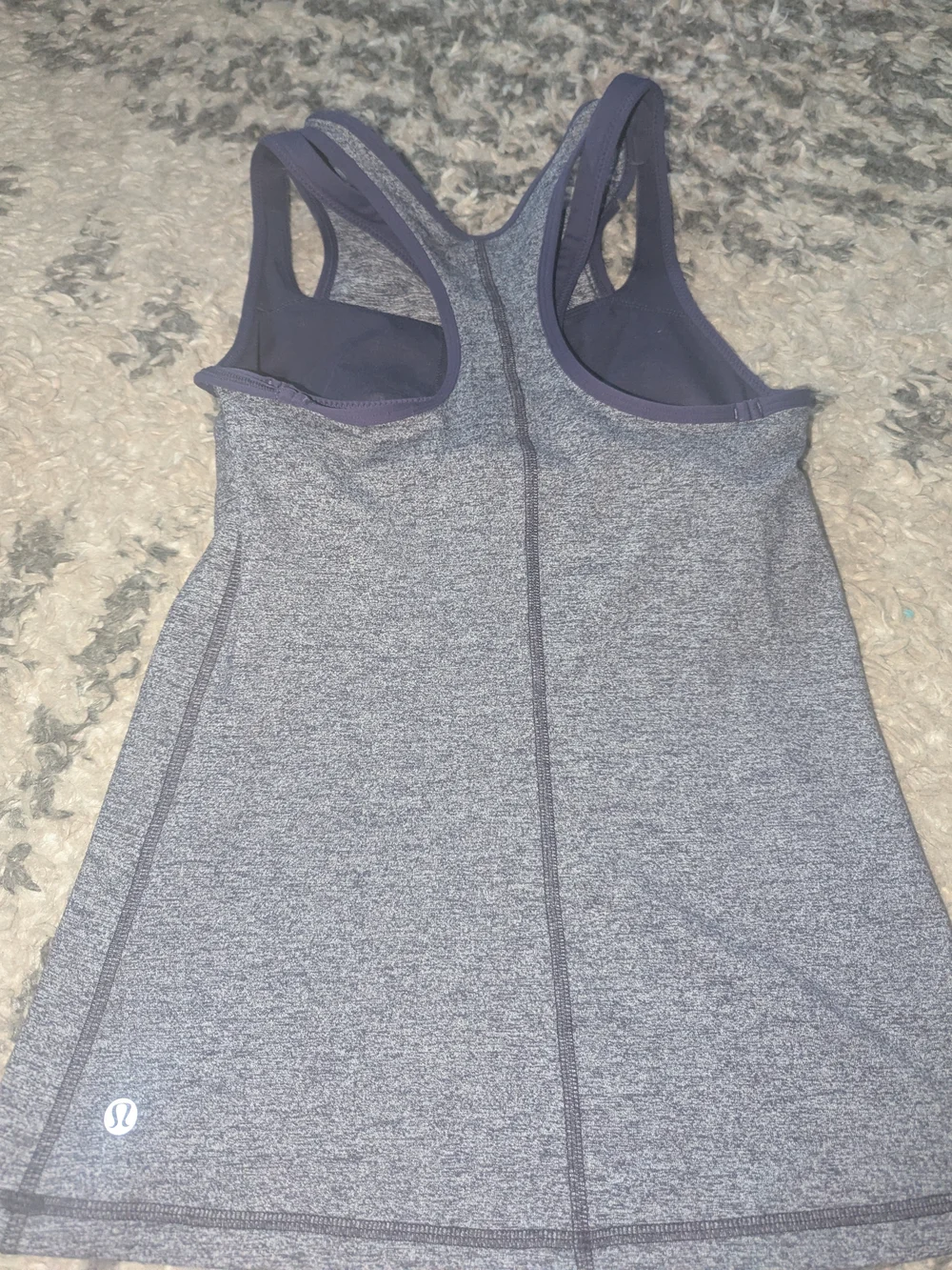 lululemon athletica Lavender Heather Racerback Tank